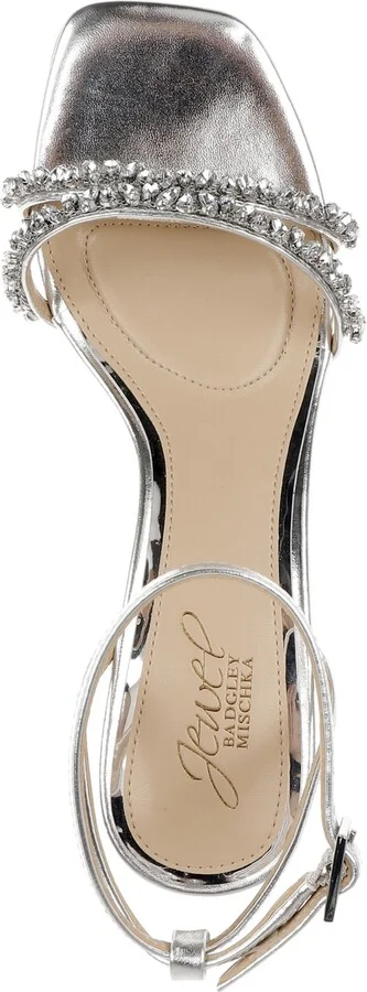 Jewel Badgley Mischka Women's Nayla Kitten Heel Dress Sandals - Image 5