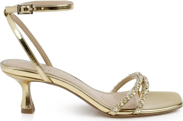 Jewel Badgley Mischka Women's Nayla Kitten Heel Dress Sandals - Image 7