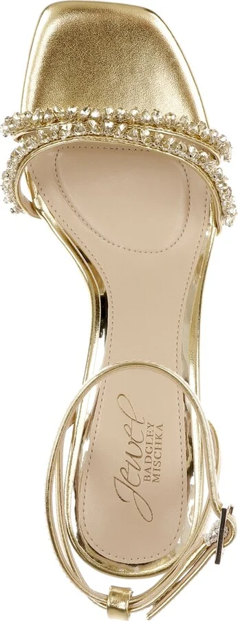 Jewel Badgley Mischka Women's Nayla Kitten Heel Dress Sandals - Image 9