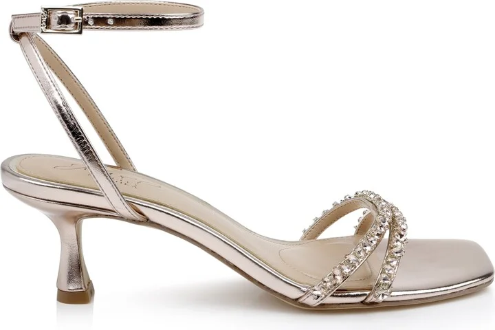 Jewel Badgley Mischka Women's Nayla Kitten Heel Dress Sandals - Image 11