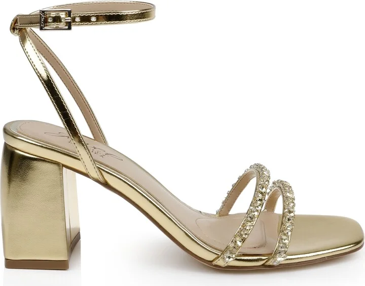 Jewel Badgley Mischka Women's Nella Block Heel Dress Sandals - Image 10