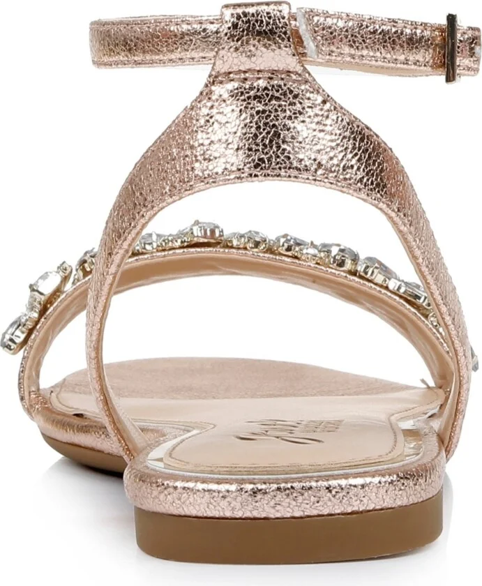 Jewel Badgley Mischka Women's Ohara Embellished Evening Flat Sandals - Image 6