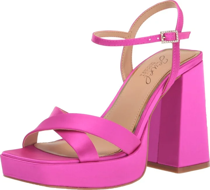 Jewel Badgley Mischka Women's Rainbow Heeled Sandal