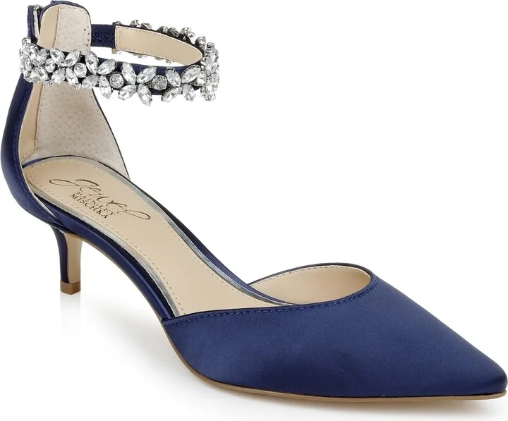 Navy Satin