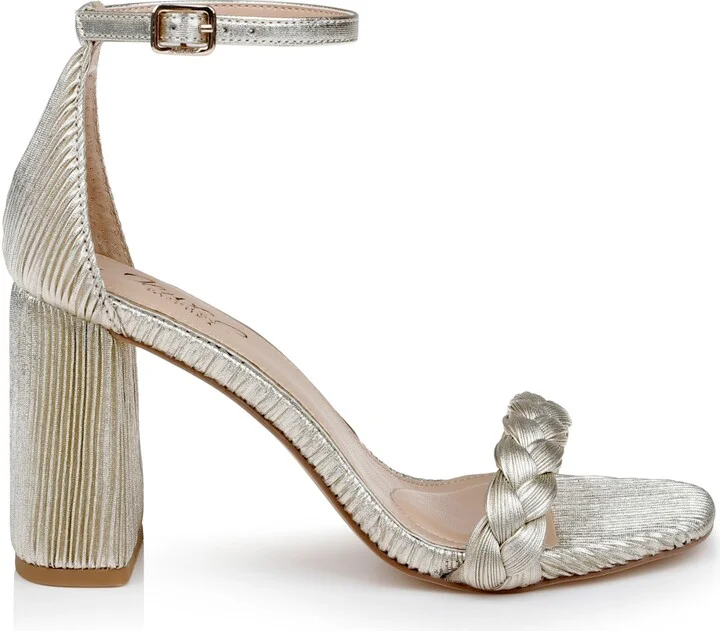Jewel Badgley Mischka Women's Shea Round Toe Dress Sandals - Image 2