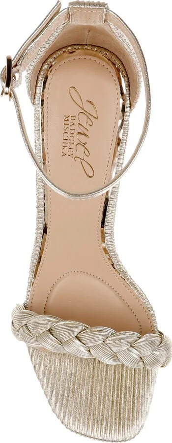 Jewel Badgley Mischka Women's Shea Round Toe Dress Sandals - Image 4