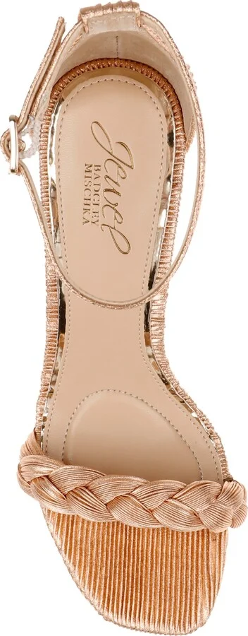 Jewel Badgley Mischka Women's Shea Round Toe Dress Sandals - Image 8