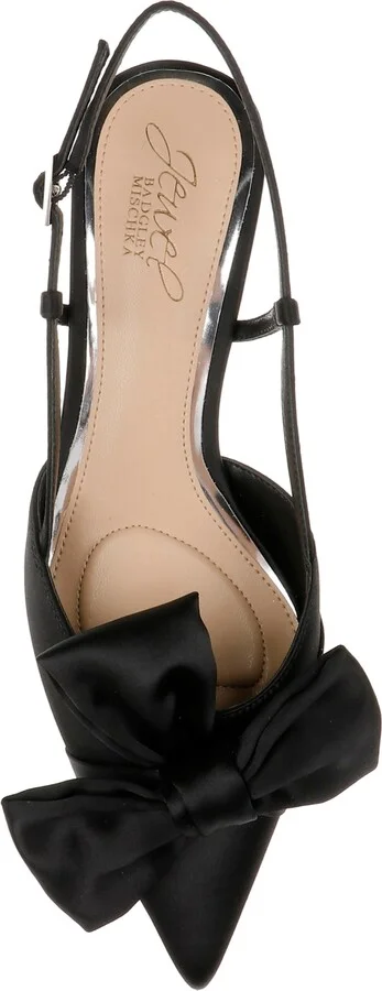 Jewel Badgley Mischka Women's Shoshana Slingback Pumps - Image 4