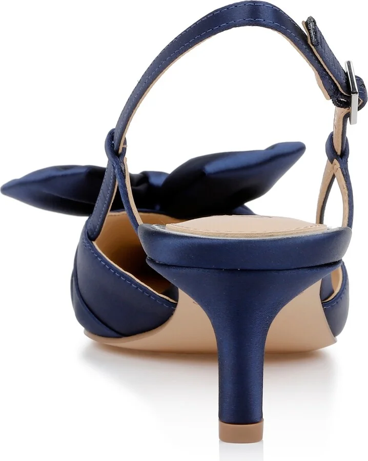Jewel Badgley Mischka Women's Shoshana Slingback Pumps - Image 8