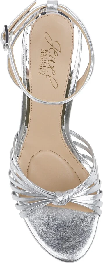 Jewel Badgley Mischka Women's Skylar Round Toe Platform Sandals - Image 4