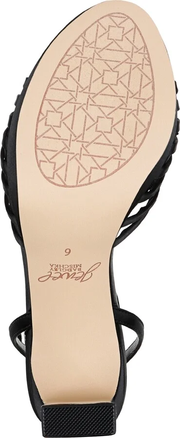 Jewel Badgley Mischka Women's Skylar Round Toe Platform Sandals - Image 9