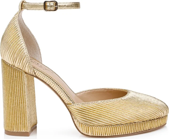 Jewel Badgley Mischka Women's Stephanie Closed Toe Platform Pumps - Image 2
