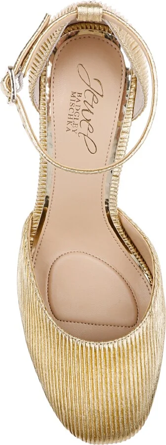 Jewel Badgley Mischka Women's Stephanie Closed Toe Platform Pumps - Image 4