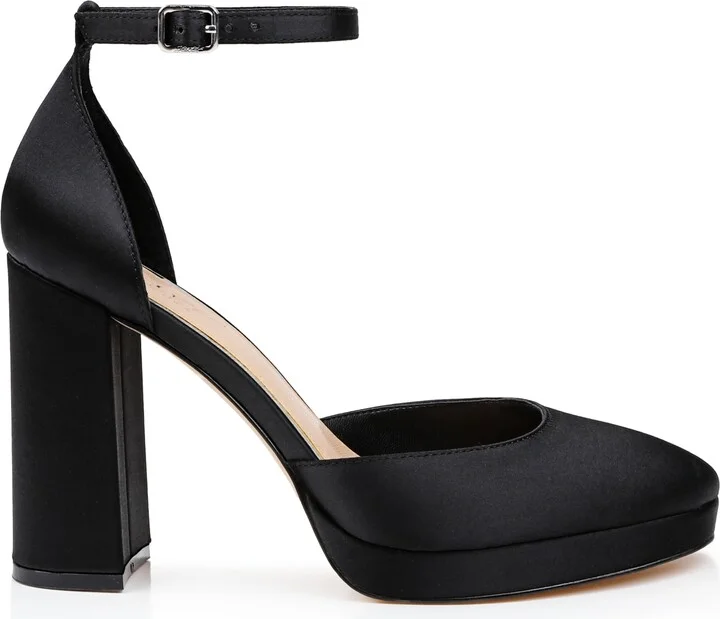 Jewel Badgley Mischka Women's Stephanie Closed Toe Platform Pumps - Image 6