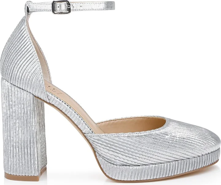 Jewel Badgley Mischka Women's Stephanie Closed Toe Platform Pumps - Image 10