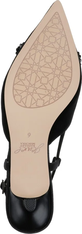 Jewel Badgley Mischka Women's Tabitha Ornamented Slingback pumps - Image 5