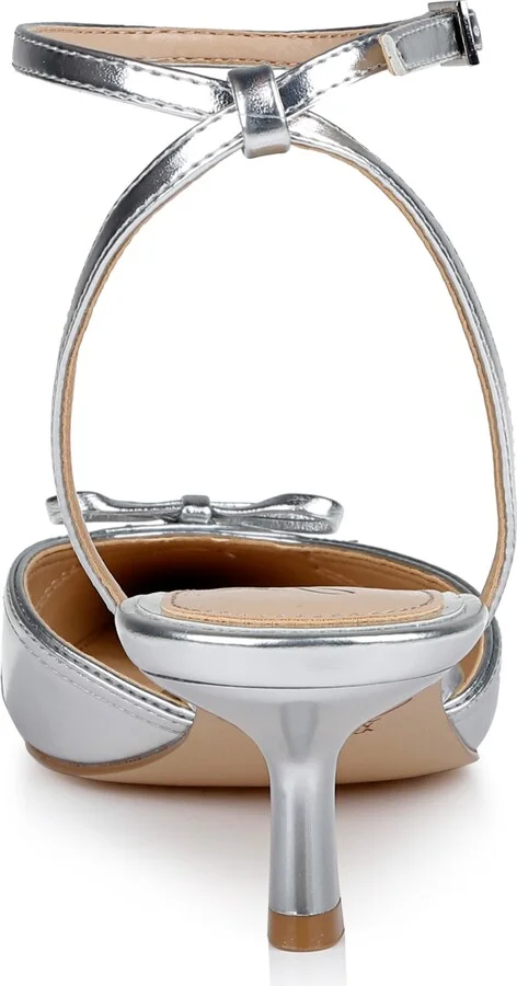 Jewel Badgley Mischka Women's Talasia Kitten Heel Pumps - Image 3