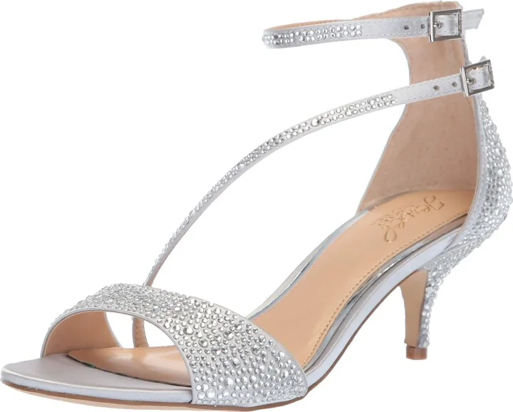 Jewel Badgley Mischka Women's Tangerine Sandal