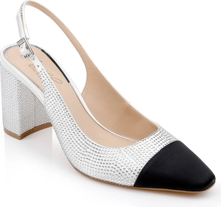 Jewel Badgley Mischka Women's Tatumn Slingback Pumps