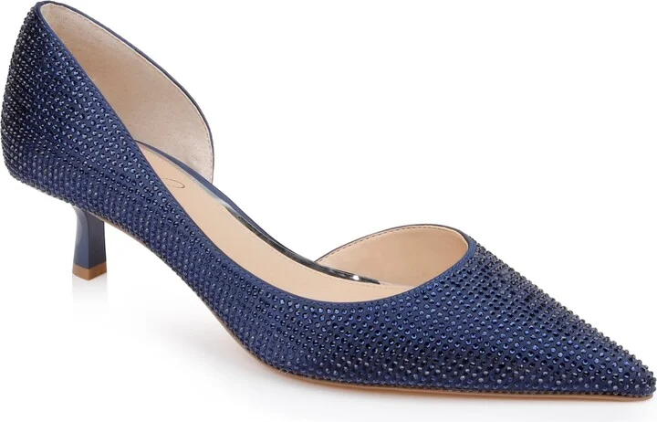 Navy Satin