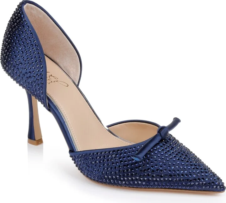 Navy Satin