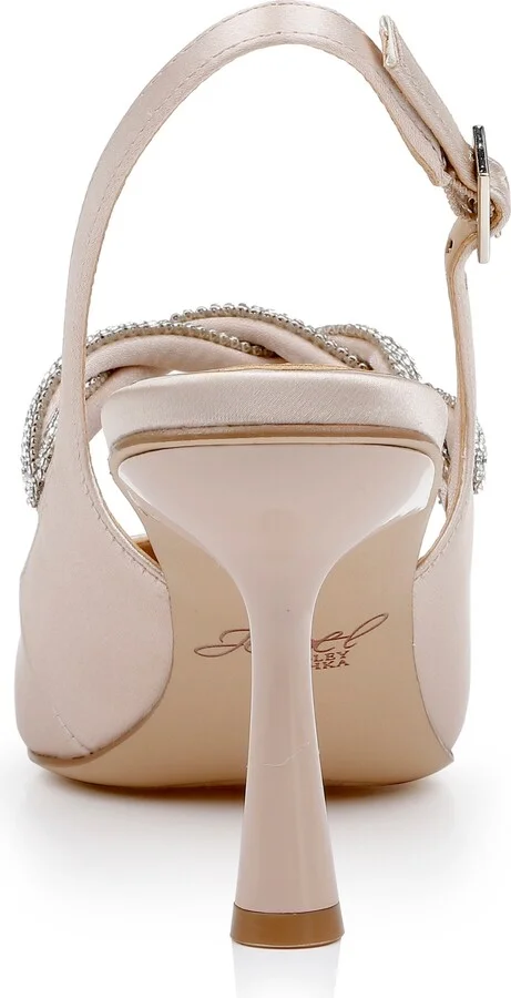 Jewel Badgley Mischka Women's Tierney Slingback Pumps - Image 3