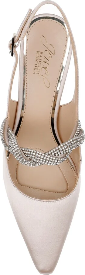 Jewel Badgley Mischka Women's Tierney Slingback Pumps - Image 4