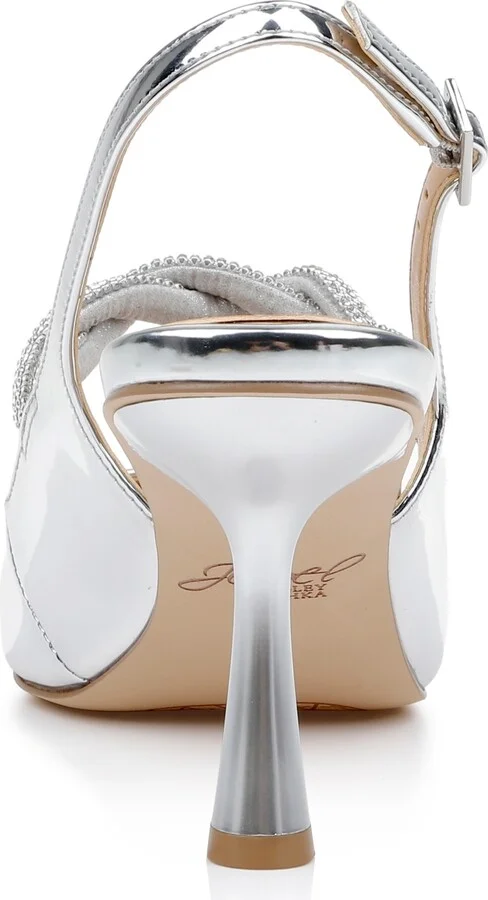Jewel Badgley Mischka Women's Tierney Slingback Pumps - Image 7