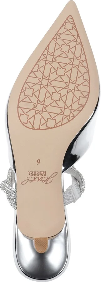 Jewel Badgley Mischka Women's Tiffani Evening Mules - Image 5