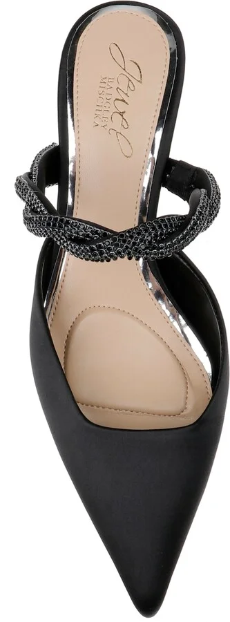 Jewel Badgley Mischka Women's Tiffani Evening Mules - Image 9