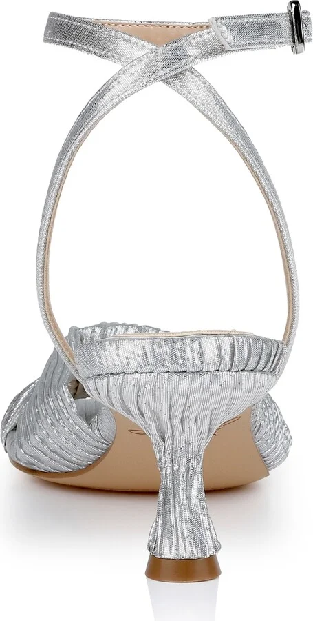 Jewel Badgley Mischka Women's True Kitten Heel Sandals - Image 7