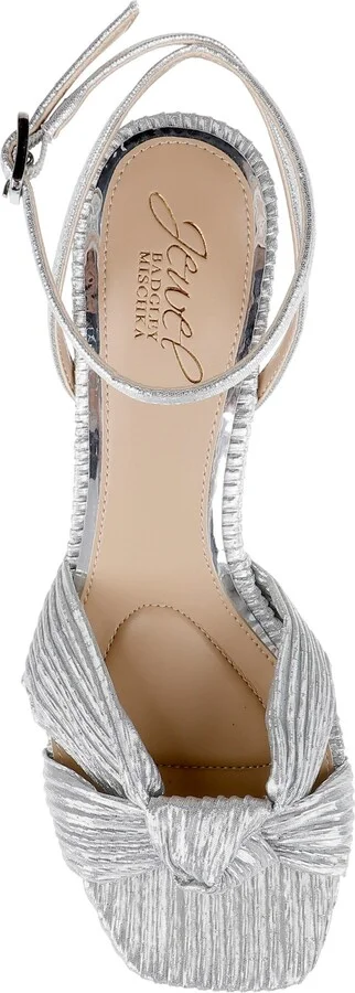 Jewel Badgley Mischka Women's True Kitten Heel Sandals - Image 8