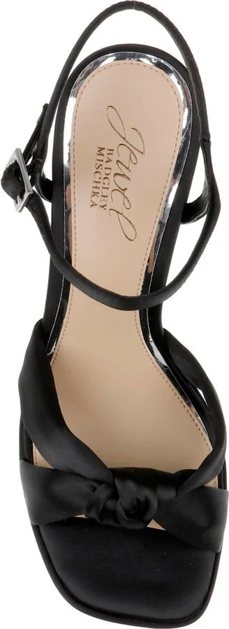 Jewel Badgley Mischka Women's Valencia Square Toe Evening Platform Sandals - Image 4