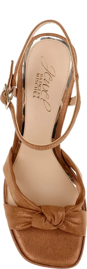 Jewel Badgley Mischka Women's Valencia Square Toe Evening Platform Sandals - Image 8