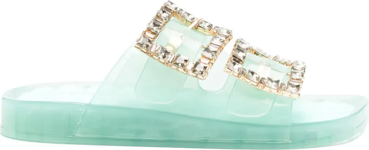 Jewel Buckles Slides