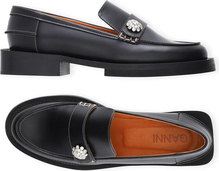 Jewel Button Loafer - Image 3