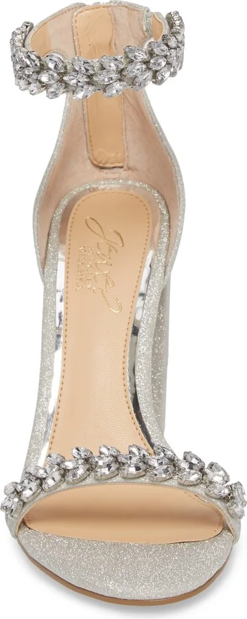 Jewel by Badgley Mischka Mayra Embellished Ankle Strap Sandal - Image 4