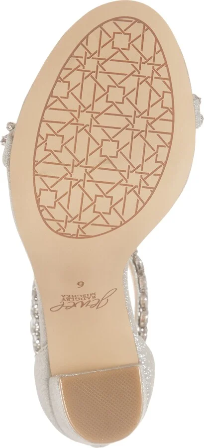 Jewel by Badgley Mischka Mayra Embellished Ankle Strap Sandal - Image 6