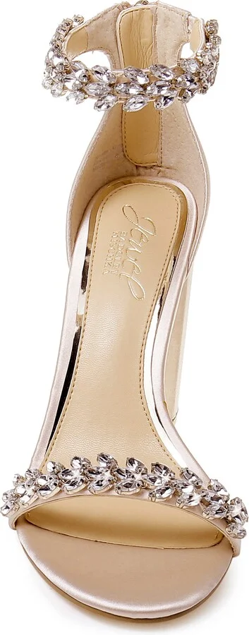 Jewel by Badgley Mischka Mayra Embellished Ankle Strap Sandal - Image 10