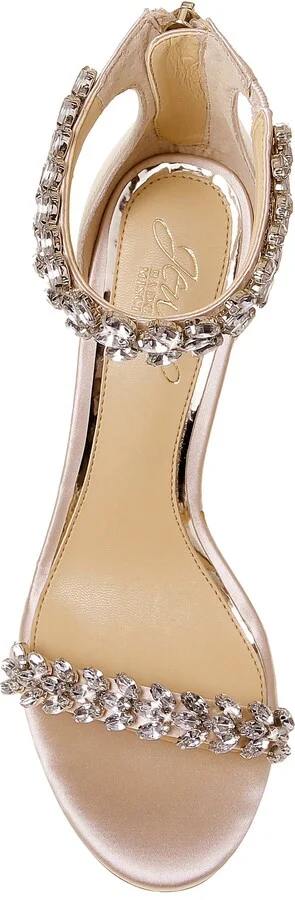 Jewel by Badgley Mischka Mayra Embellished Ankle Strap Sandal - Image 11