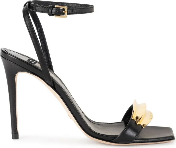 Jewel-Detail Sandals