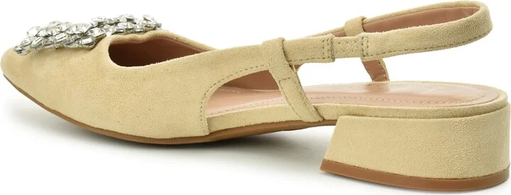 Jewel Embellished Slingback Pump - Image 2