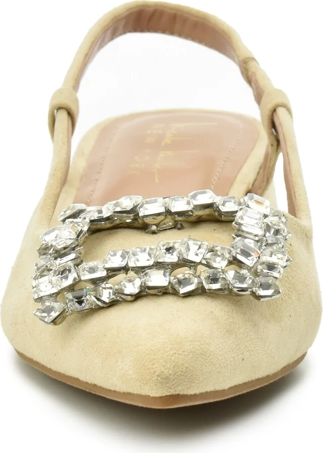 Jewel Embellished Slingback Pump - Image 3