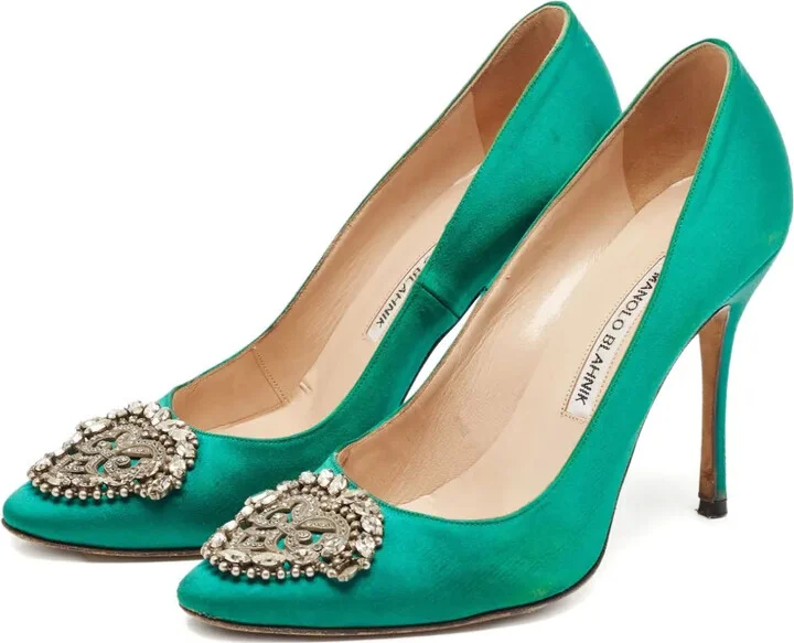 Jewel-Embellishment Pumps - Image 2