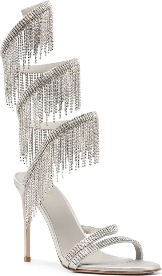 Jewels 105mm crystal-embellished sandals - Image 2
