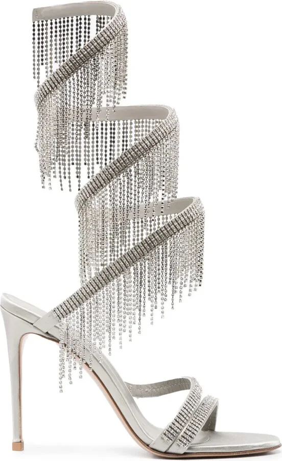 Jewels 105mm crystal-embellished sandals