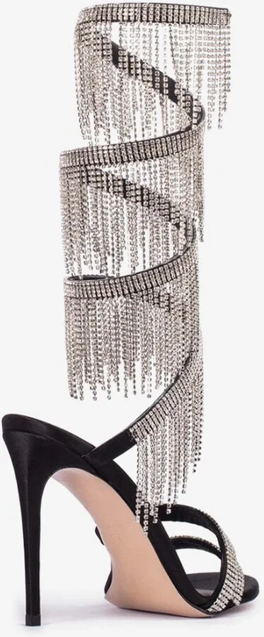 Jewels 110 Crystal-Embellished Sandals - Image 2