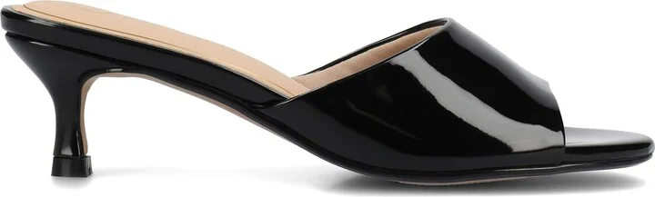 Jeylah Kitten Heel Slide Sandal - Image 4