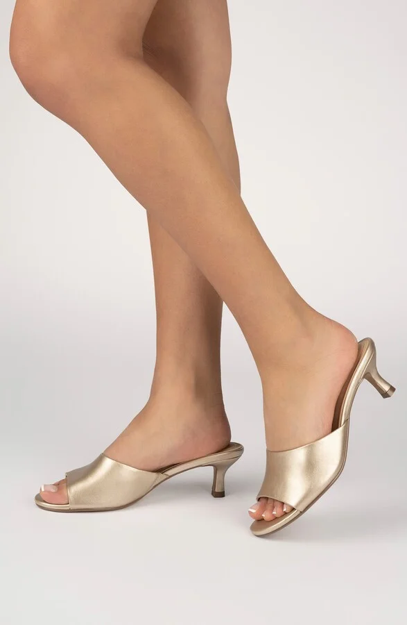 Jeylah Kitten Heel Slide Sandal - Image 8