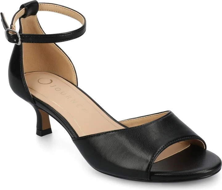 Jezzie Kitten Heel Sandal - Extra Wide Width Available